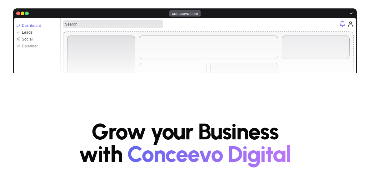 Conceevo Digital | Conceevo - Your Partner in Digital Growth